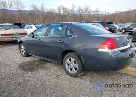 2009 Chevrolet Impala Lt from USA, damaged, VIN 2G1WT57K591128394